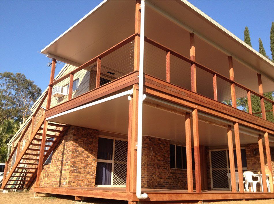 wood deck