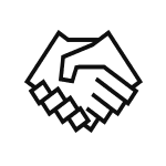 shaking hands icon