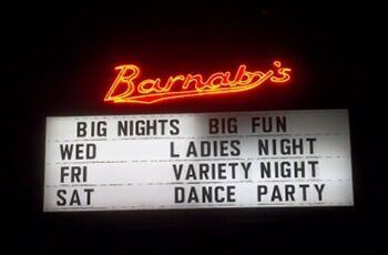 Barnaby's Signage — Neon Signs in Stetson, ME Barnaby's Signage — Neon Signs in Stetson, ME