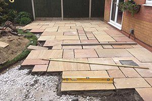 Driveway installation