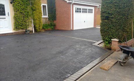 Block paving