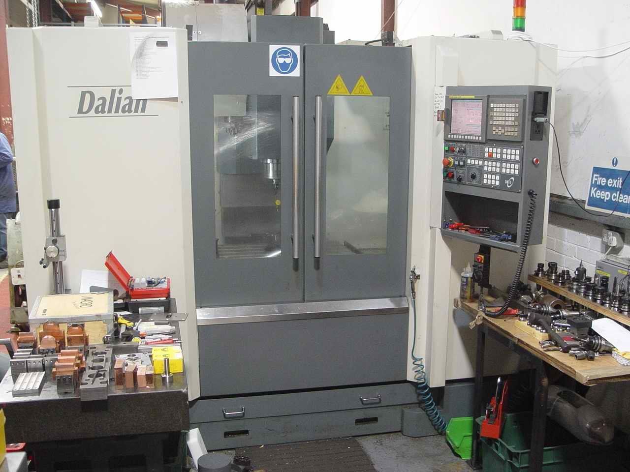 A machine with the word dalian on it