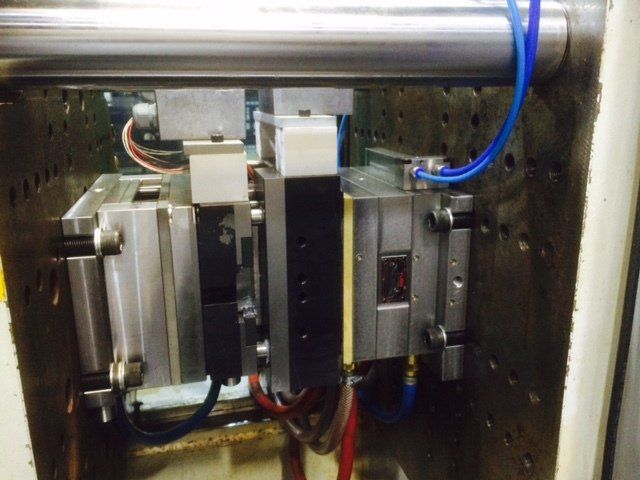 A machine with a lot of wires coming out of it