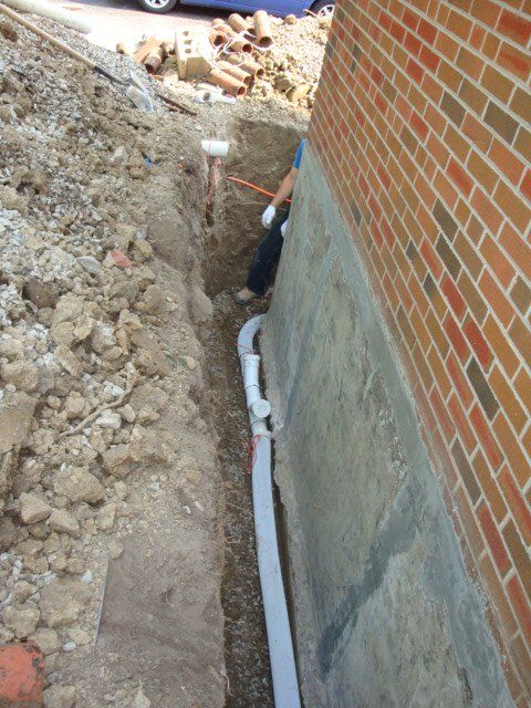 exterior waterproofing services toronto by drainworks plumbing protect weeping tile