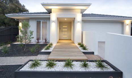front view of a house