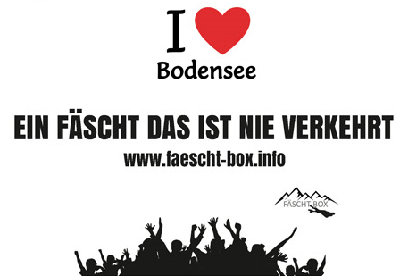 Fäscht Box Werbung 