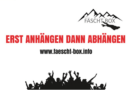 FÄSCHT BOX Sprüche Event 
