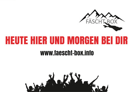 FÄSCHT BOX Sprüche Event 