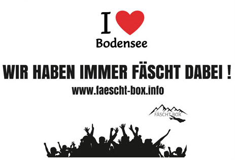 FÄSCHT BOX Sprüche Event 