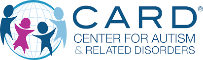 The logo for the card center for autism and related disorders