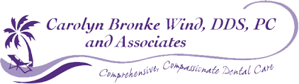 A logo for carolyn bronke wind dds pc and associates