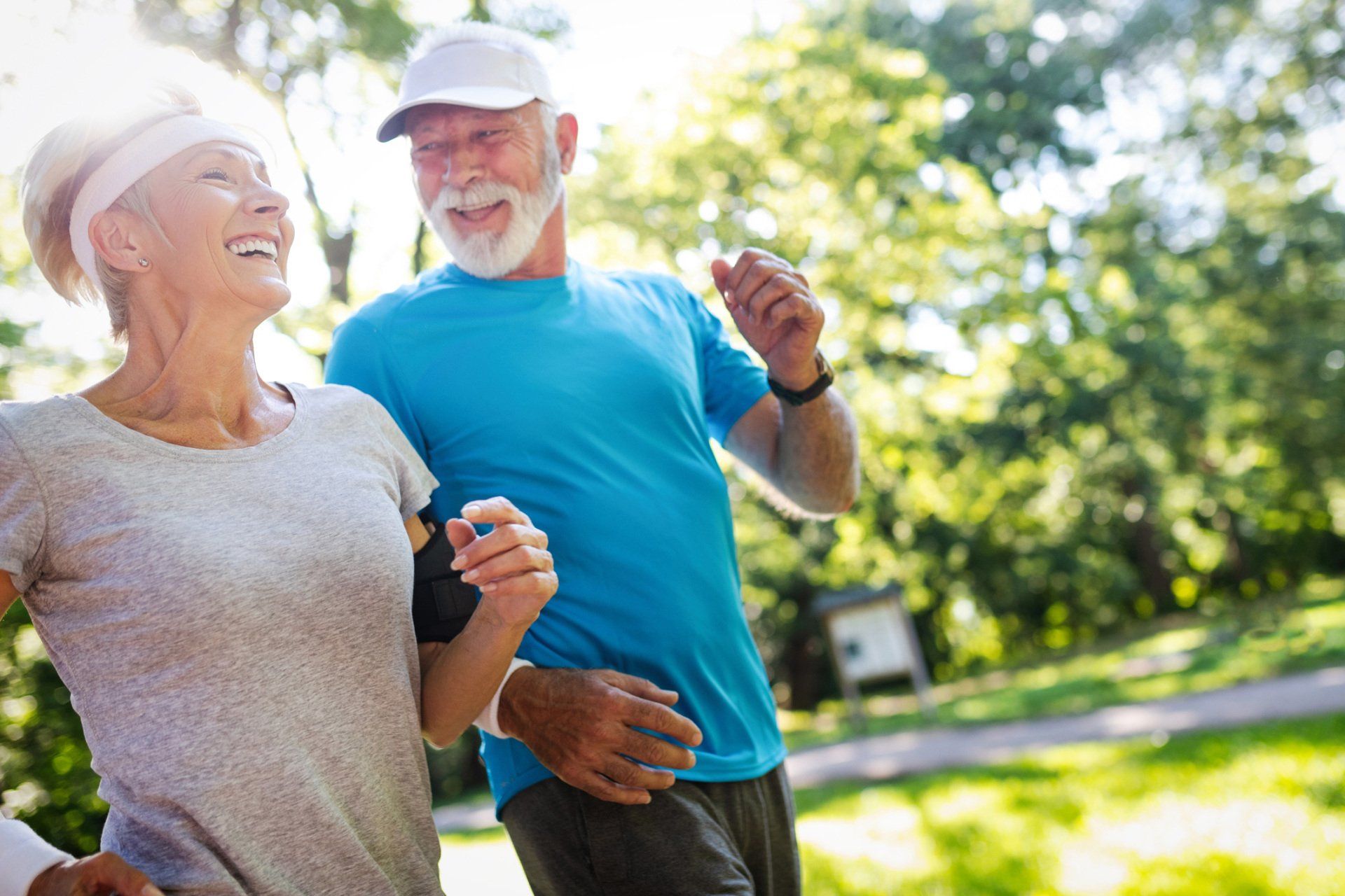Elderly Couple Exercise — Billings, MT — TLC Assisted Living