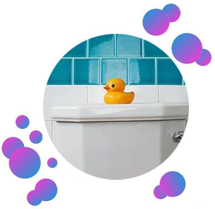 clean bathroom