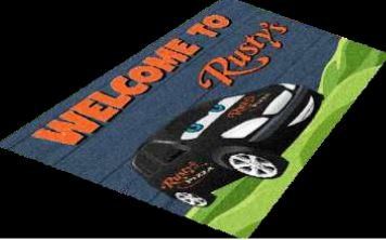 corporate logo mats