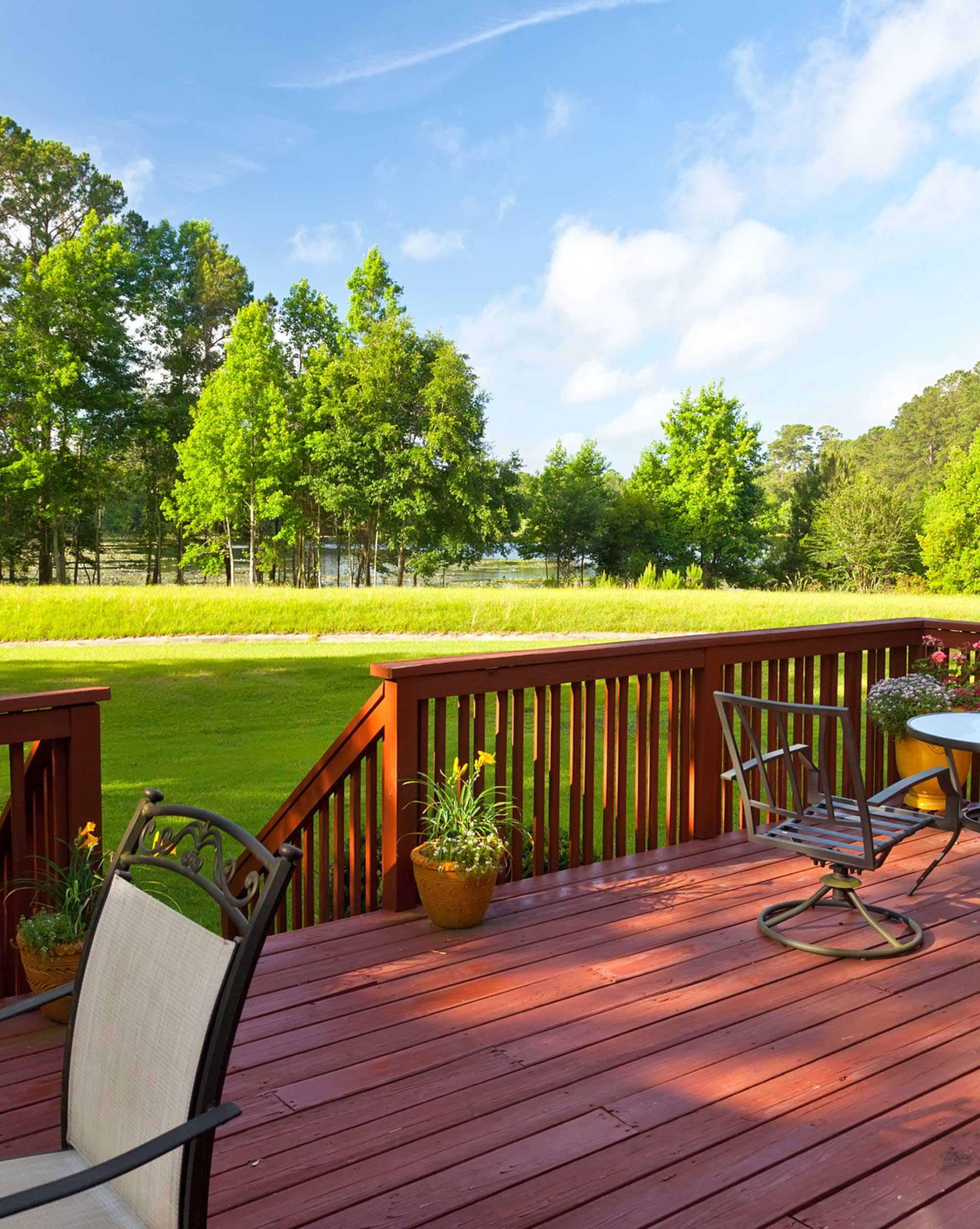 Backyard Deck — Powells Point, NC — Coastal Roofing & Siding Inc