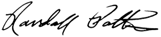 A close up of a person 's signature on a white background.