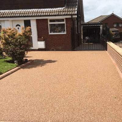 resin-bound driveway