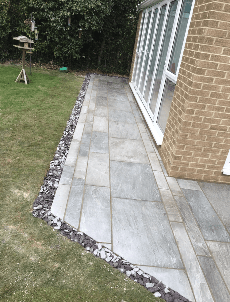stone flagging