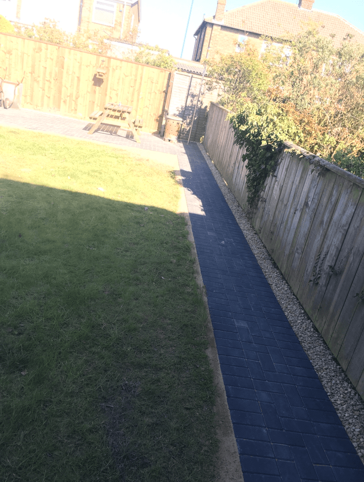 asphalt walkways