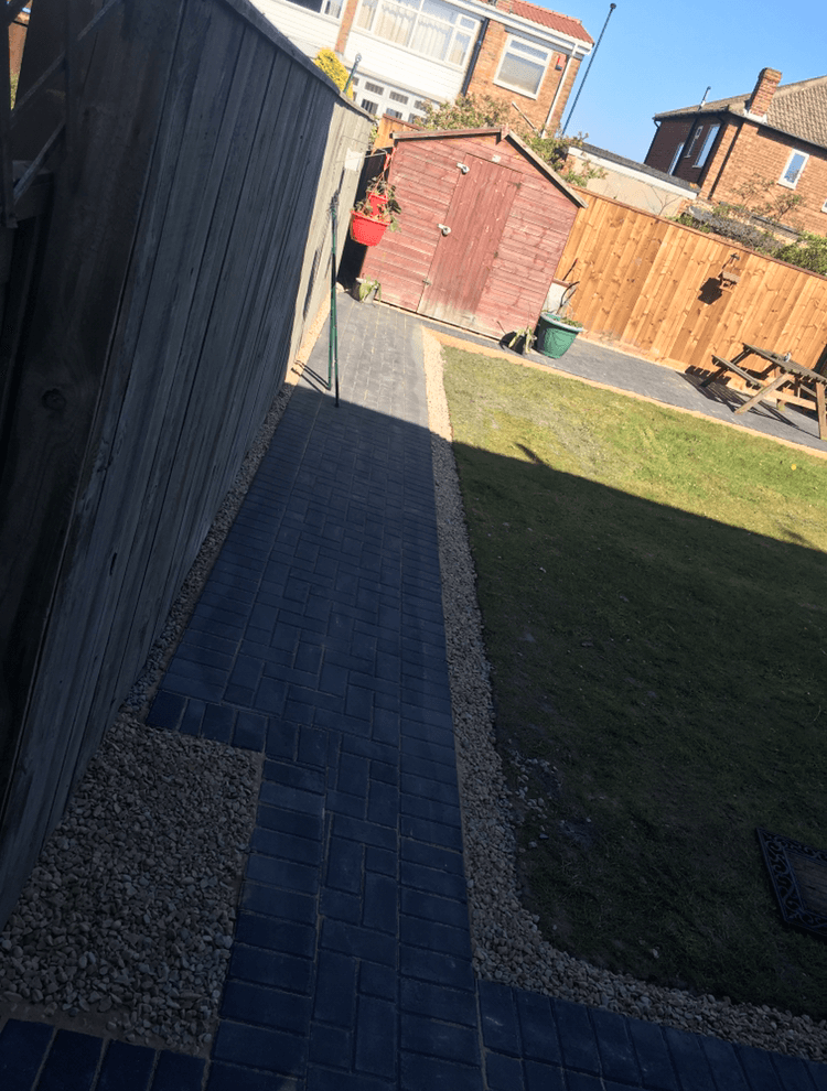 asphalt walkway