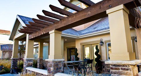 patio area