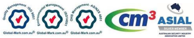 A blue and green logo for cm3 asian