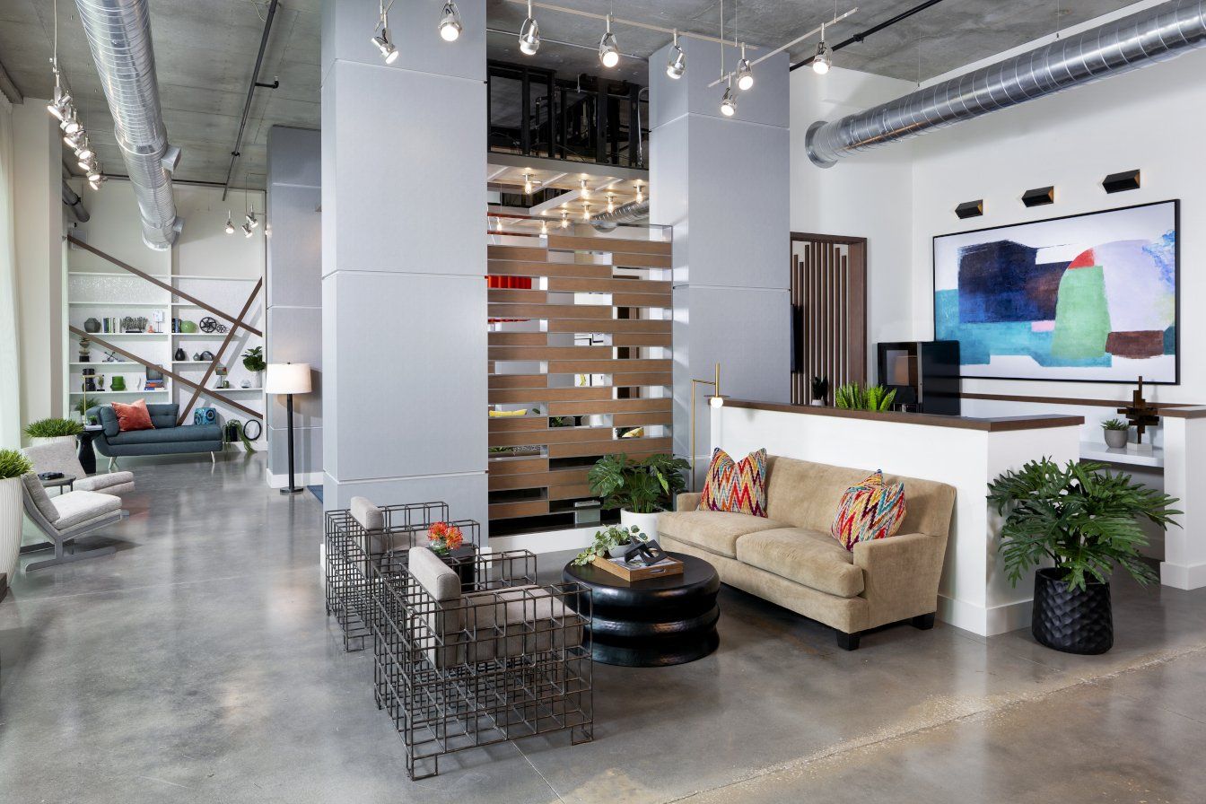 Vantage St. Pete Apartment Reception Area
