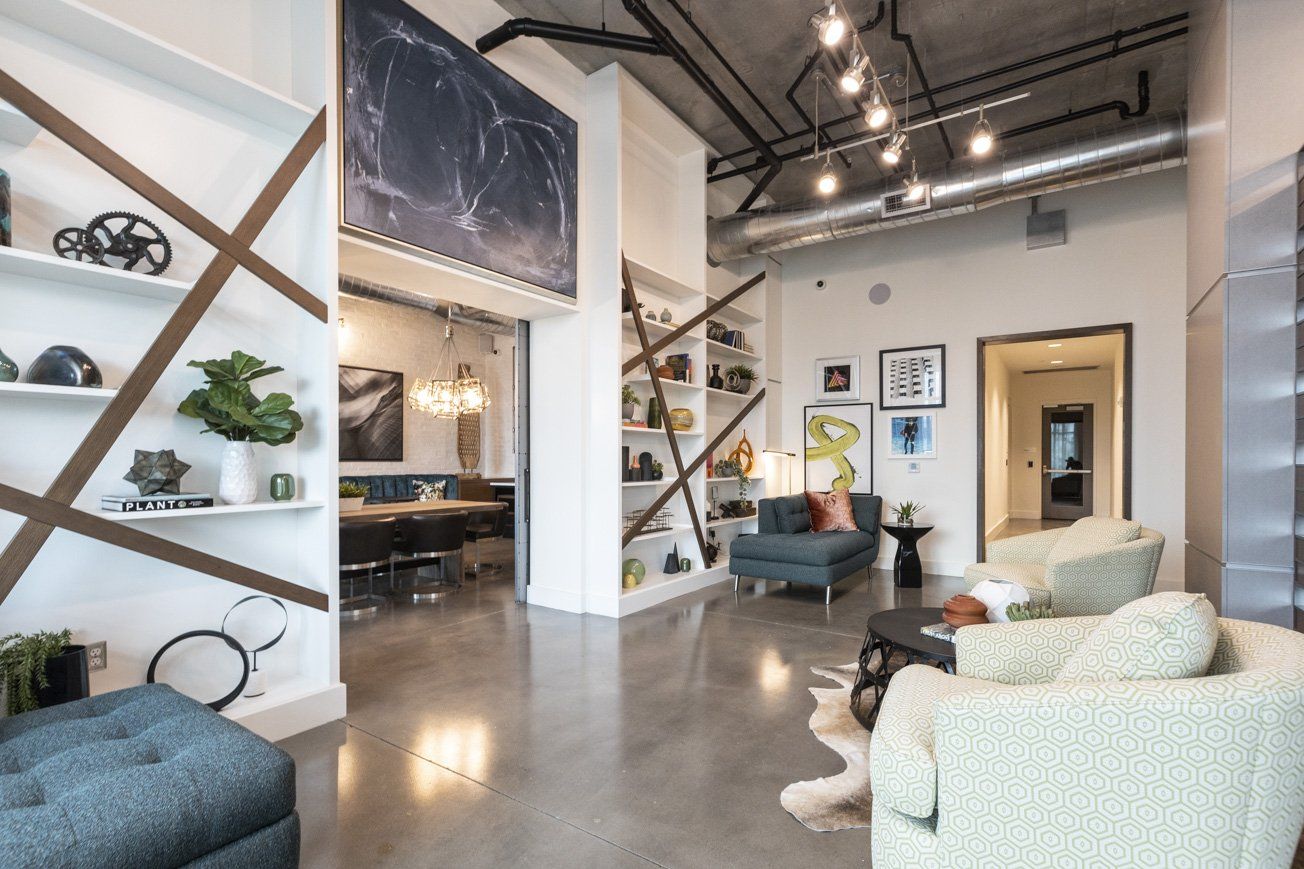 Vantage St. Pete Apartment Resident Lounge