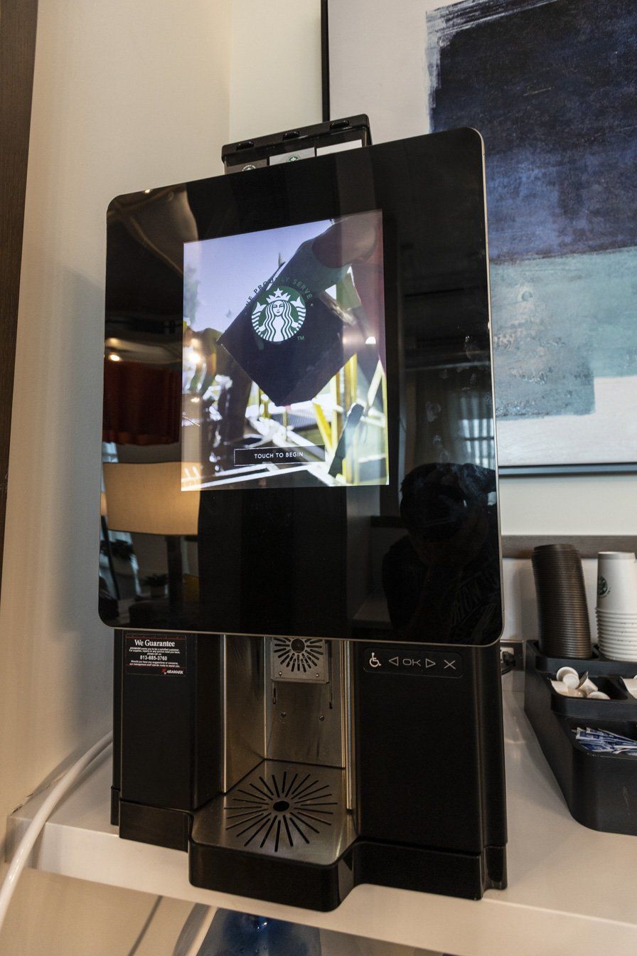 Vantage St. Pete Apartment Coffee Station