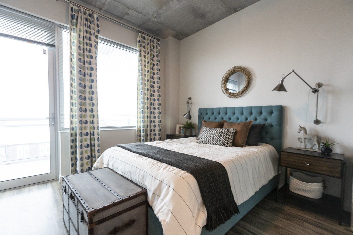 Apartment Bedroom at Vantage St. Pete