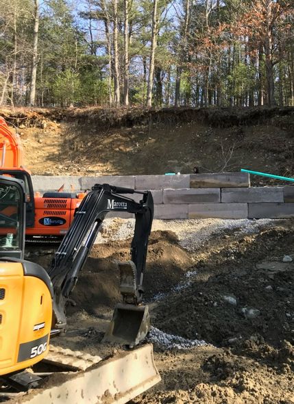 Yellow Komatsu Excavation Machine