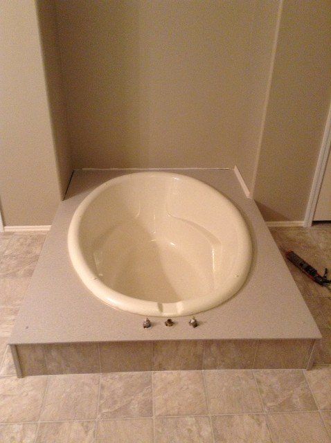 resurfaced bathtub
