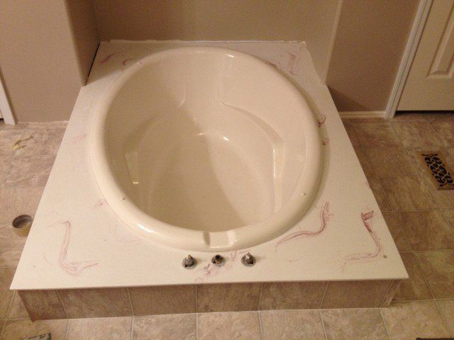 beautiful bath tub