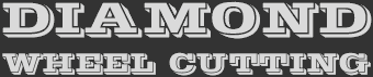 Diamond wheel cutting