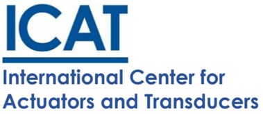 The logo for the international center for actuators and transducers