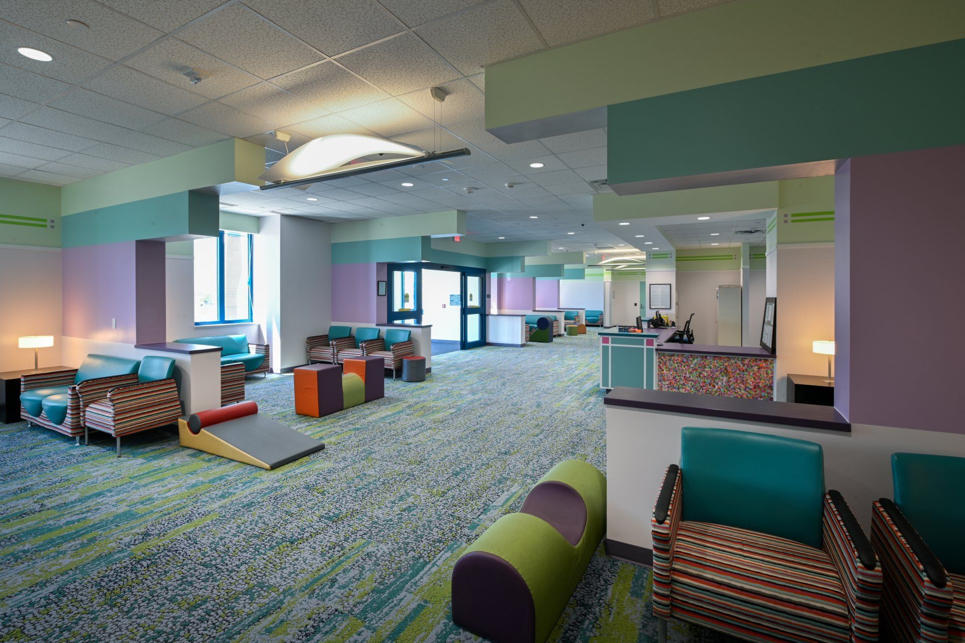 Soft waiting area