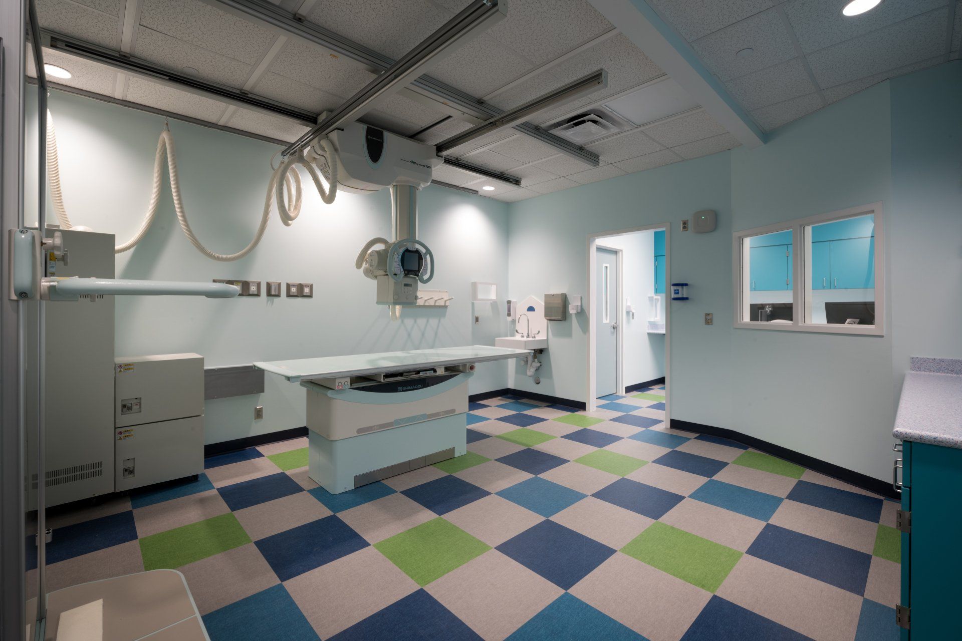 treatment room in kids hospital