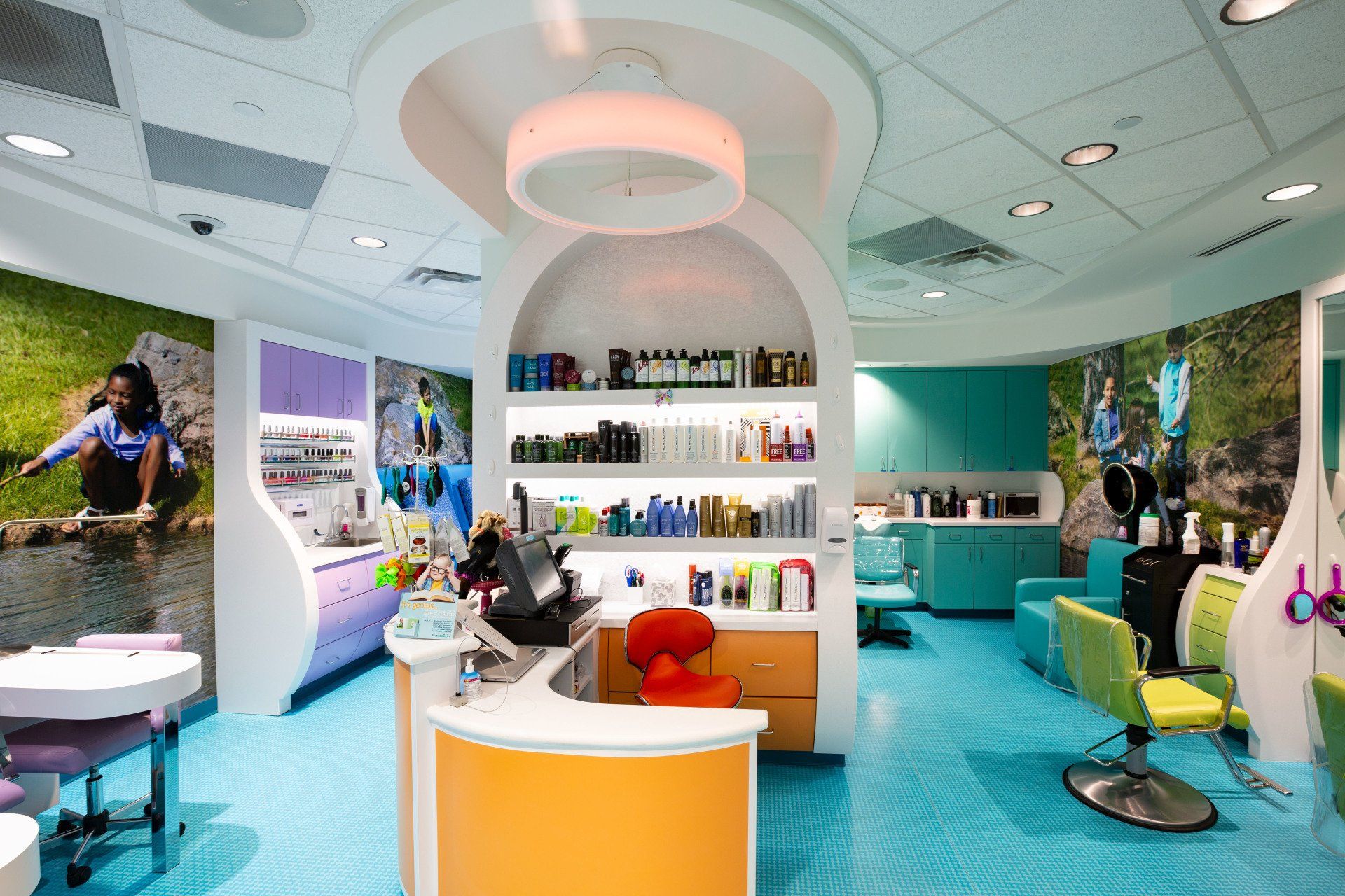 hospital hair salon