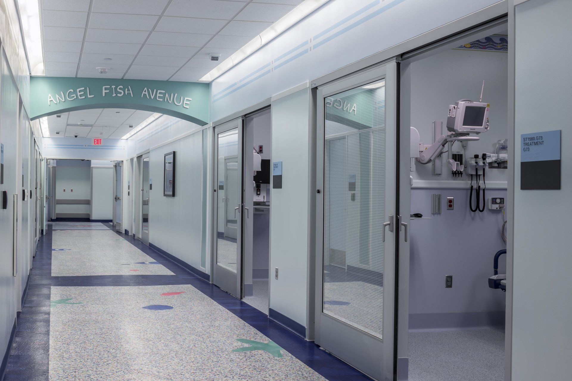 hospital corridor