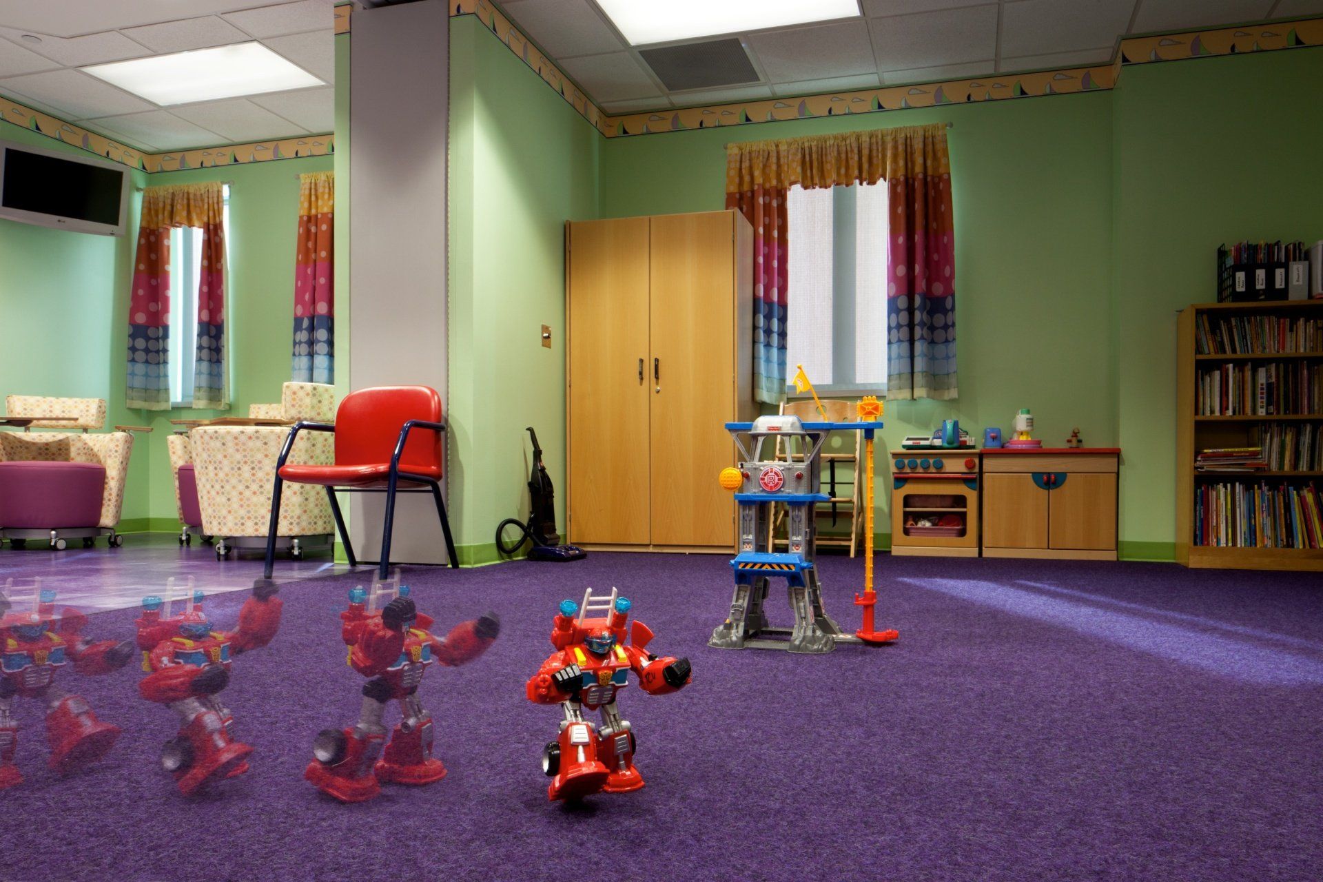 kids toys on floor