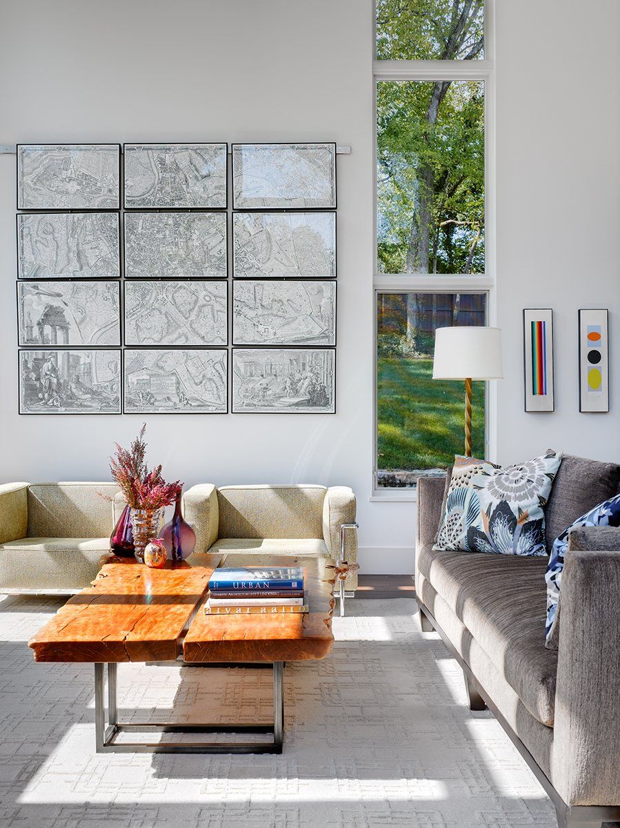 modern lounge area