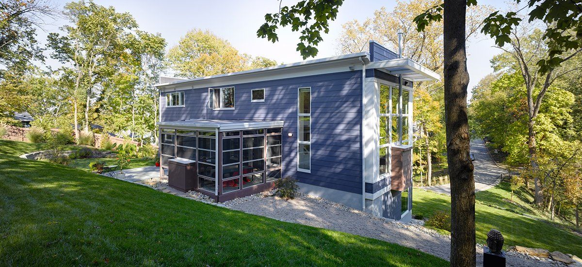 contemporary home