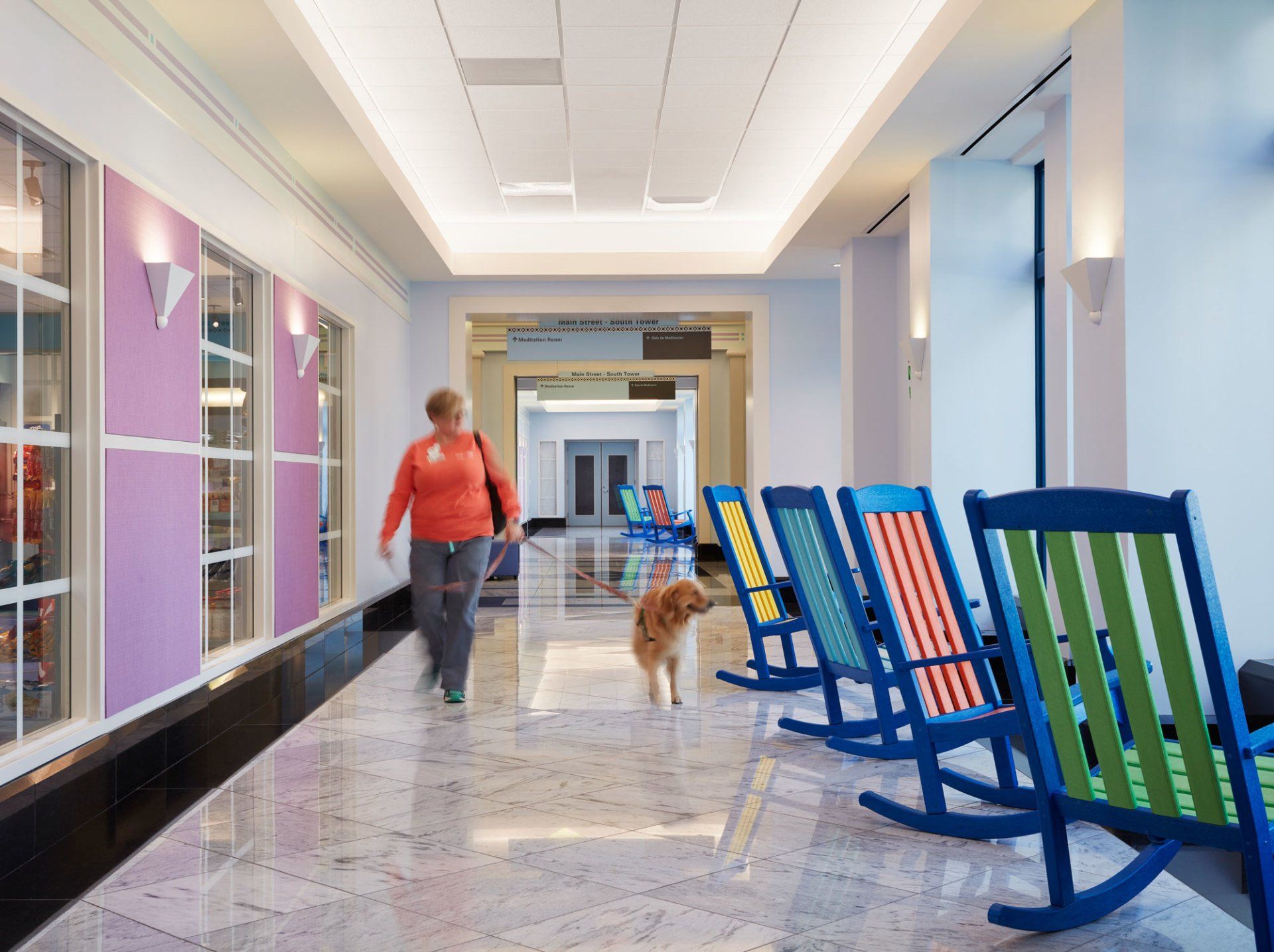 Hospital corridor
