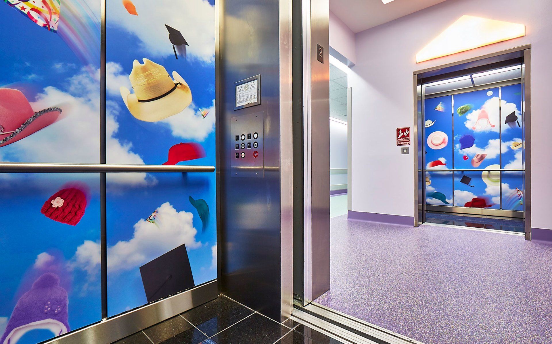 Hospital elevator