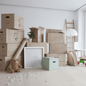 items ready for removals