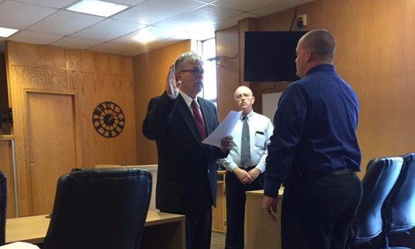 The Oath Ceremony of Officer Popadak