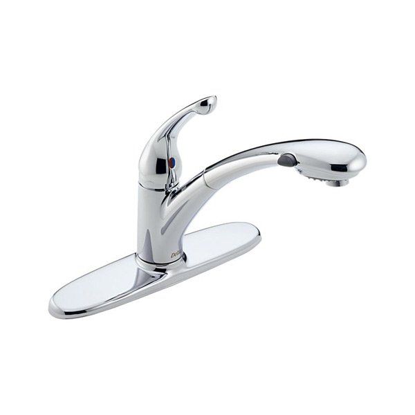 Model 470DST Single Handle Pull-Out Kitchen Faucet — Royal Oak, Michigan — Nelson Brothers