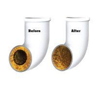 Elbow Pipe Before and After — Royal Oak, Michigan — Nelson Brothers Elbow Pipe Before and After — Royal Oak, Michigan — Nelson Brothers