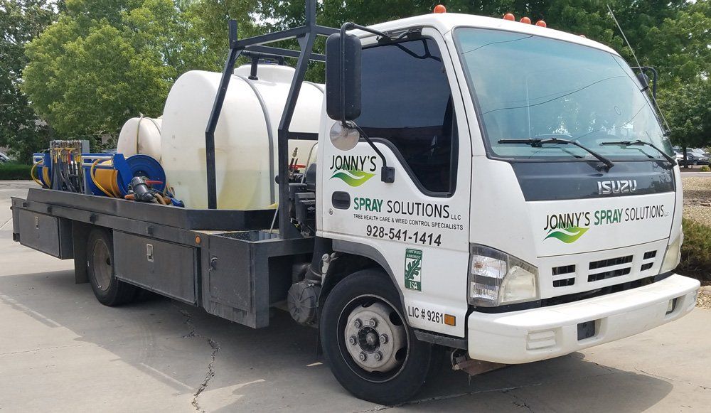 Landscape Service Truck — Prescott, AZ — Jonny’s Spray Solutions Landscape Service Truck — Prescott, AZ — Jonny’s Spray Solutions