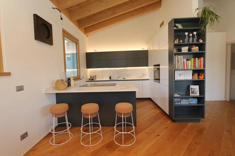 cucina con penisola